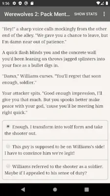 Werewolves 2 Pack Mentality android App screenshot 0